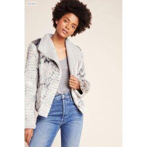 Marrakech Silver Reversible Moto Jacket